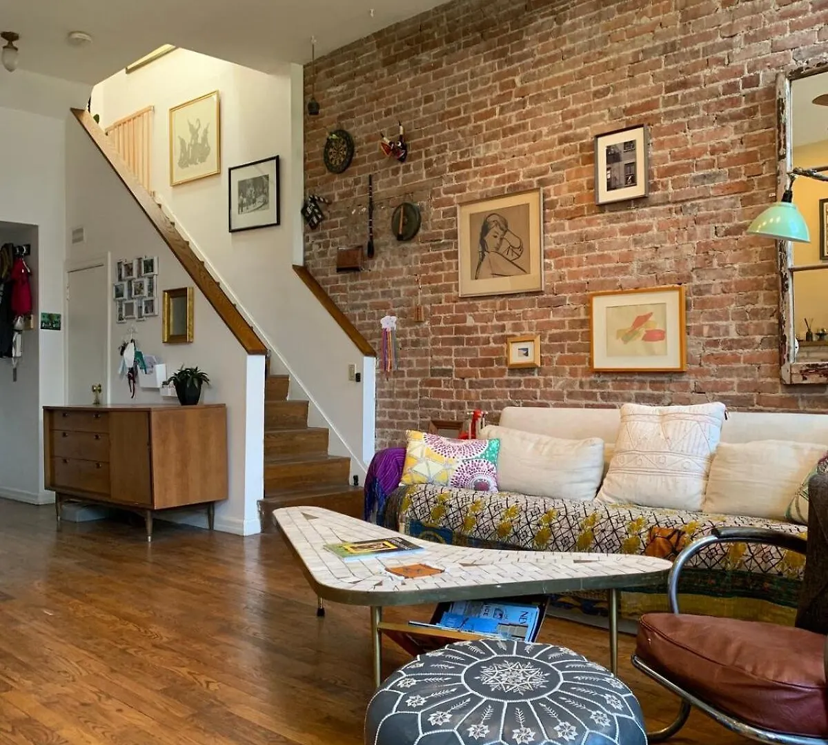 Airy Brownstone Penthouse Duplex Near Central Park نيو يورك 0*,